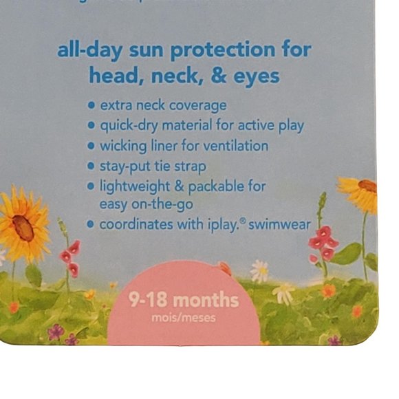 I-Play Hat and Swim Diaper Set 12 Months Blue - Picture 10 of 12